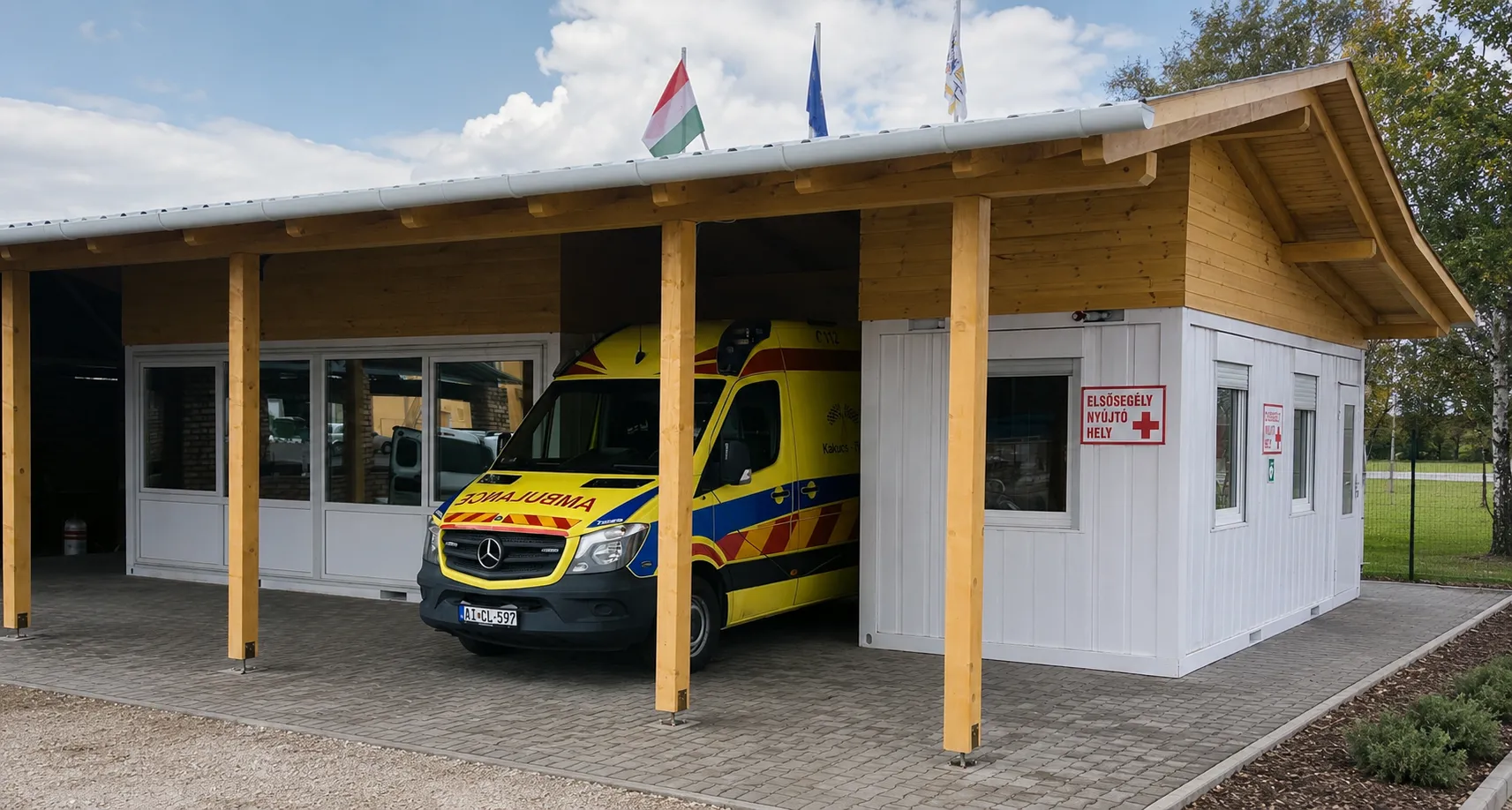 Elsősegélynyújtó hely_Ambulancia_Medisec Elsosegelynyujto-hely_Ambulancia_Medisec