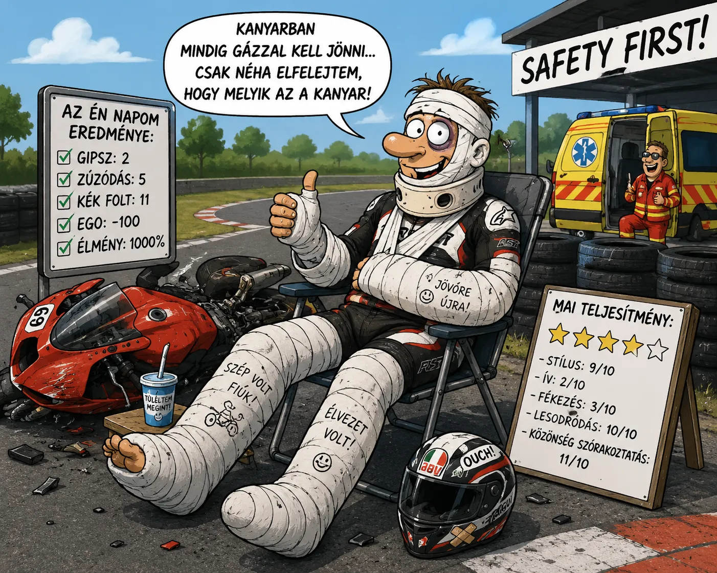 Motoros esés